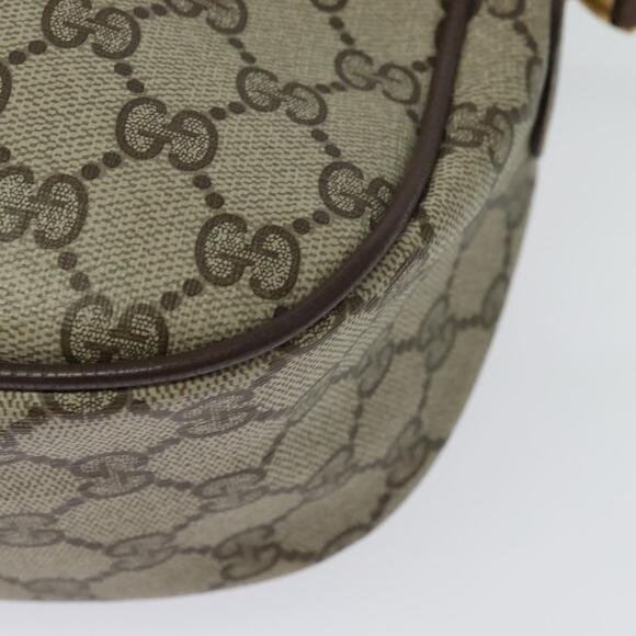 GUCCI GG Supreme Web Sherry Line Shoulder Bag Pvc Beige 89 02 032 - Picture 13 of 16